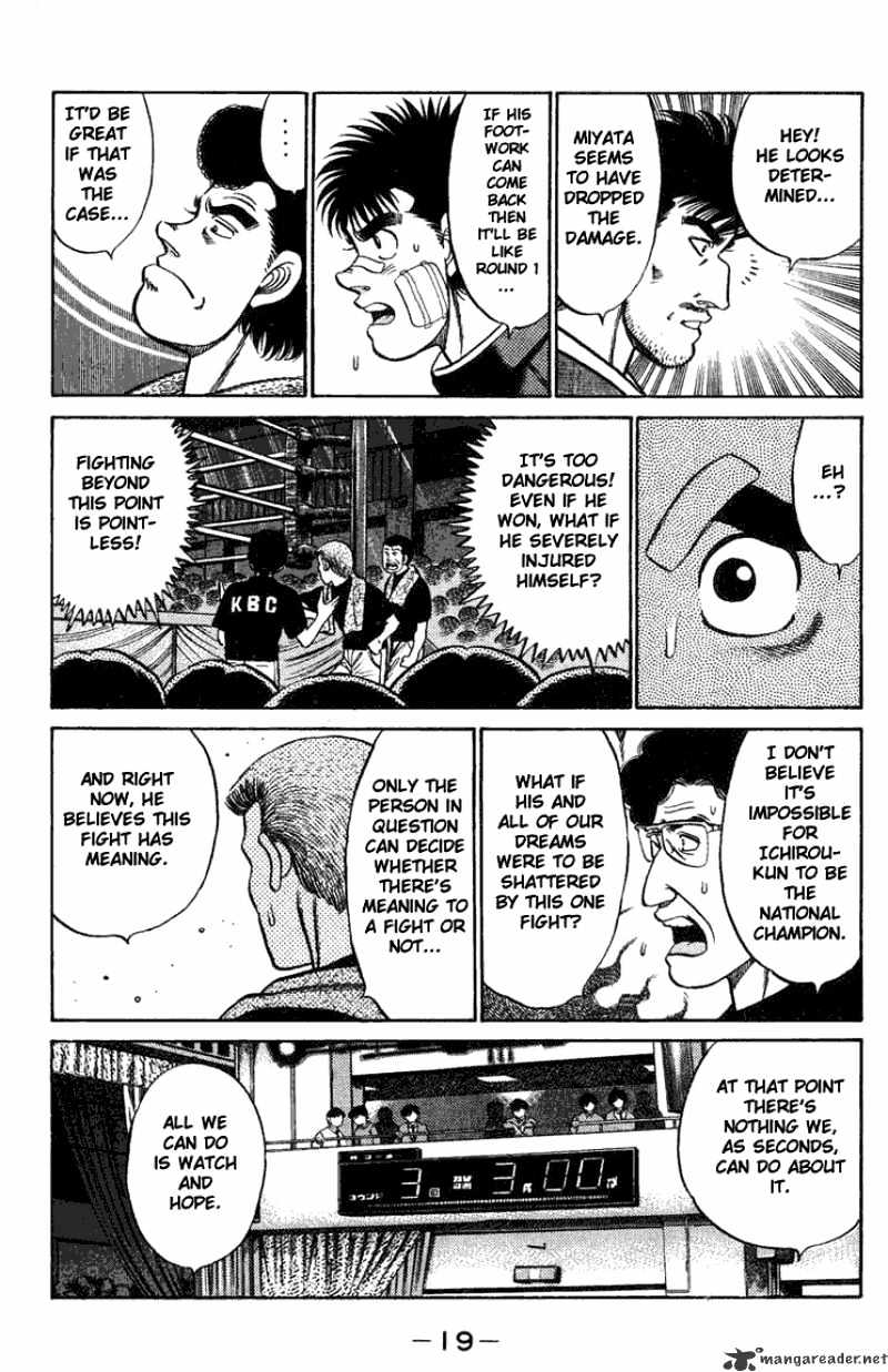 Hajime no Ippo: Fighting Spirit, Chapter 70 image 19